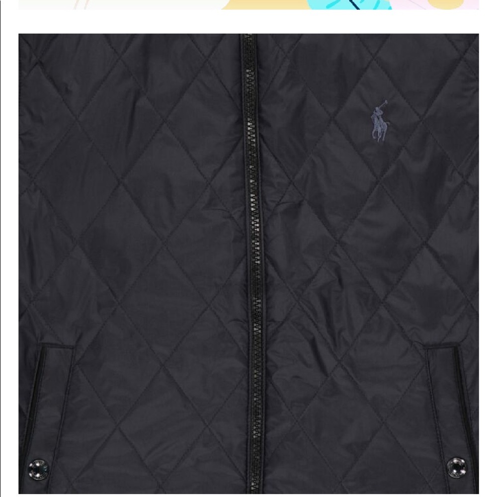 NWT Polo Ralph Lauren Men's Black Diamond Quilted Sleeveless Gilet - Picture 4 of 12